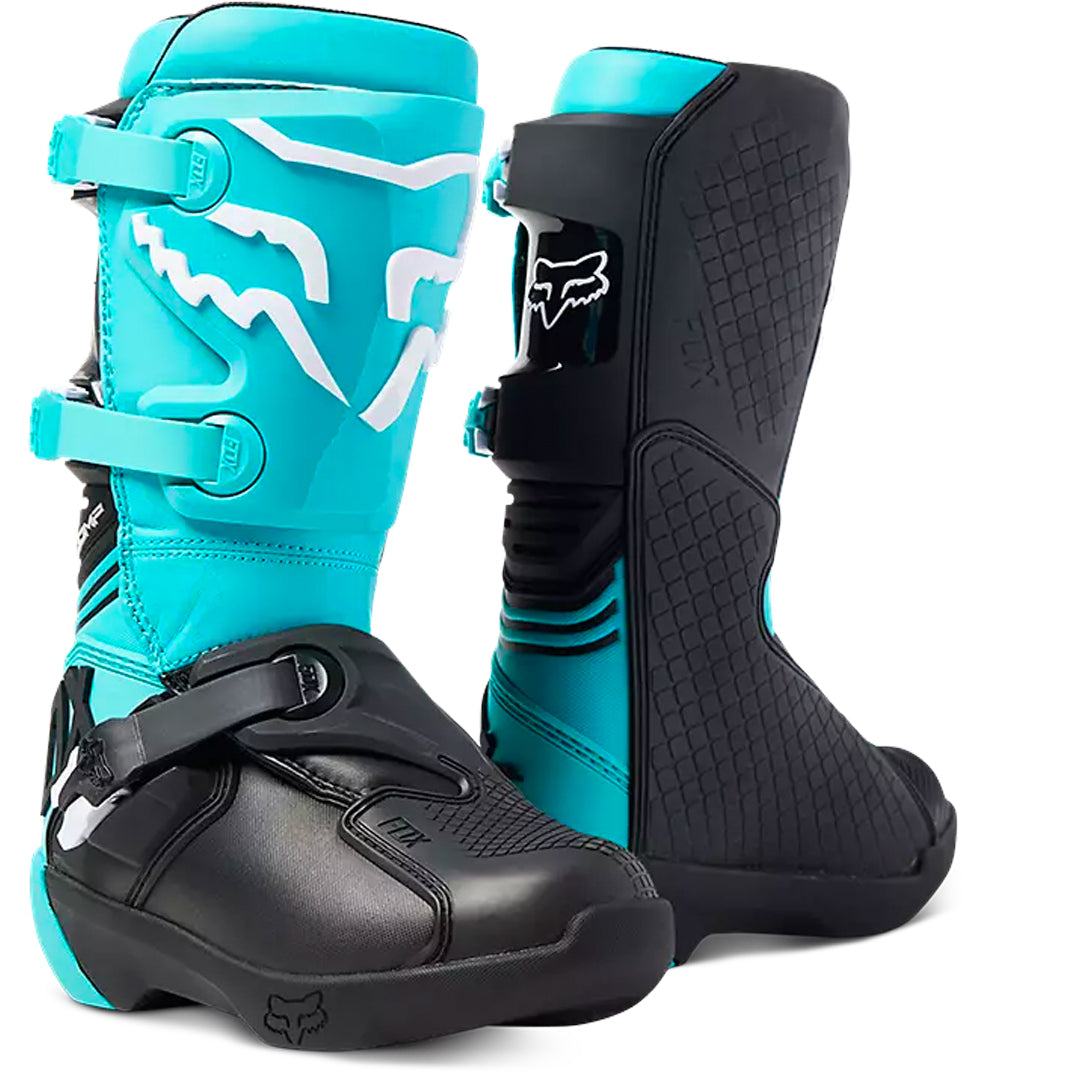 Fox - 2023 Youth Teal Comp Boot