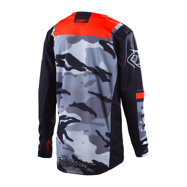 TLD - Youth GP Brazen Camo/Orange Jersey