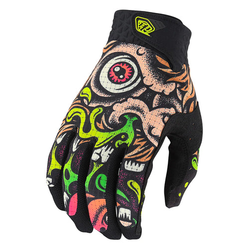TLD - Youth Air Bigfoot Black/Green Gloves
