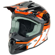 Nitro - MX700 Youth Black/Red Helmet